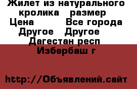 Жилет из натурального кролика,44размер › Цена ­ 500 - Все города Другое » Другое   . Дагестан респ.,Избербаш г.